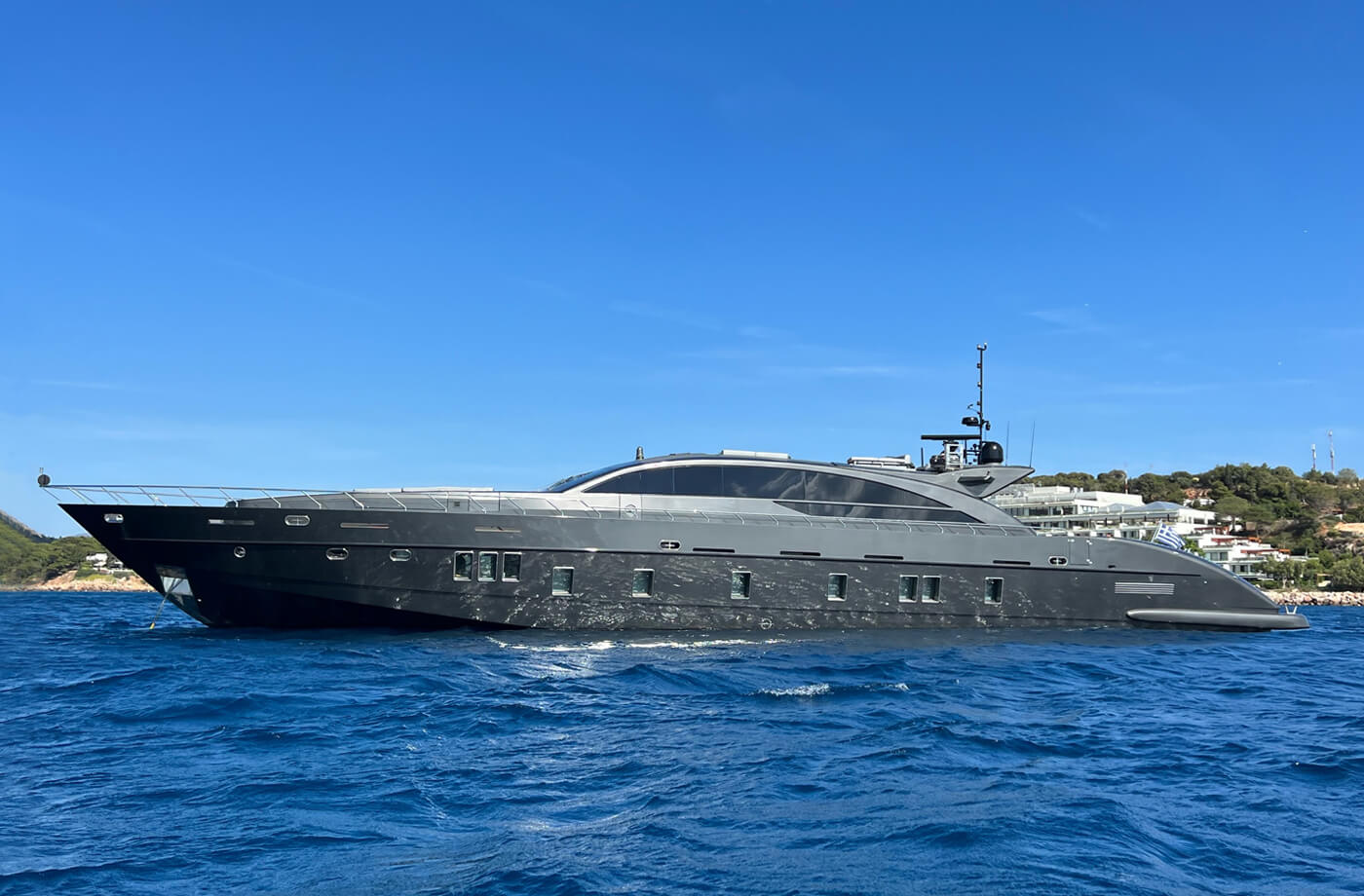Eva | Tecnomar 36.50m | 2009 /  2023 | 12 guests | 5 cabins | 7 crewyacht chartering
